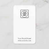 お客様からのフィードバックQR | カスタムBusiness Reviewのリンク 名刺 (裏面)