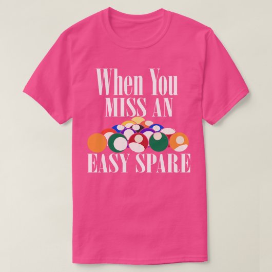 お客様が恋しく思簡単ス・ボーリング Tシャツ (デザイン正面)