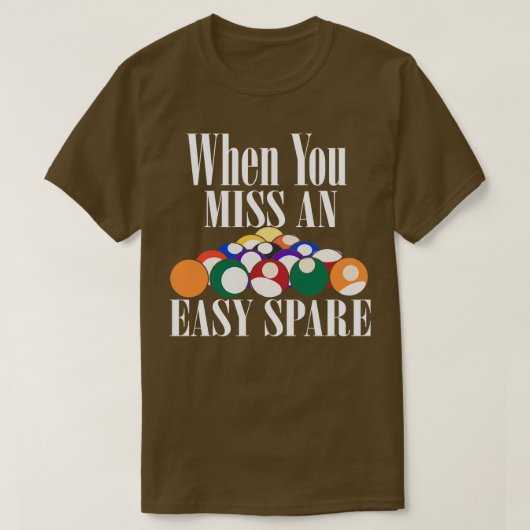 お客様が恋しく思簡単ス・ボーリング Tシャツ (デザイン正面)