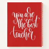 お客様が最高の先生 ノートブック (裏面)