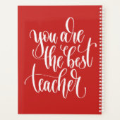 お客様が最高の先生 プランナー手帳 (裏面)