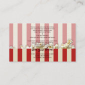 お客様だけのパーティーグッズです エンクロージャーカード (裏面)