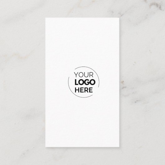 お客様との接続 |ソーシャルメディアQRコードホワイト 名刺 (裏面)