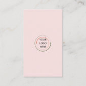 お客様との接続 | ソーシャルメディアQRコーモダンド 名刺 (裏面)