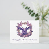 お客様にこうもり味のハロウィーンを シーズンポストカード (スタンド正面)