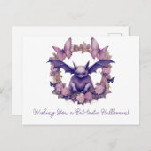 お客様にこうもり味のハロウィーンを シーズンポストカード (正面/裏面)