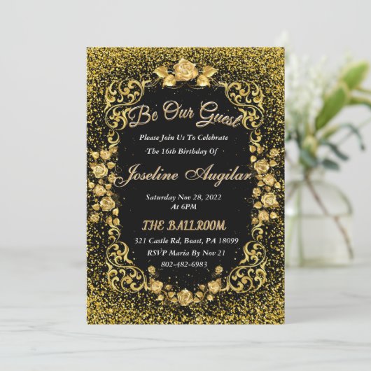 お客様になろう 招待状 (スタンド正面)