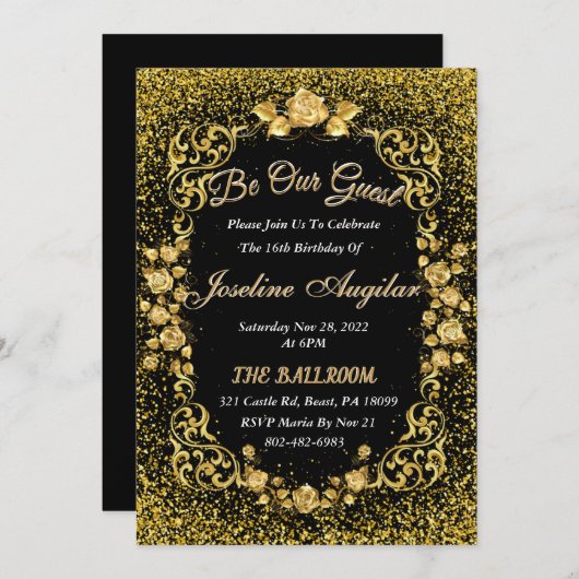 お客様になろう 招待状 (正面/裏面)