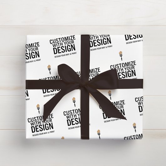 お客様に合わせた企業向けスモールビジネスカスタム商品 ラッピングペーパー