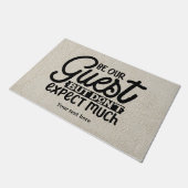 お客様に合わせる ドアマット (アングル)