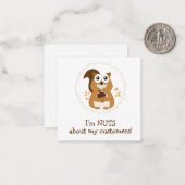 お客様に夢中 ノートカード (正面/裏面インサイチュ)