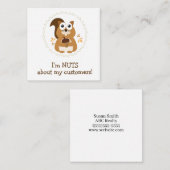 お客様に夢中 ノートカード (正面/裏面)