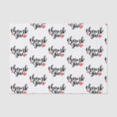 お客様に対して小規模企業の配送ギフトを感謝 薄葉紙 (正面)