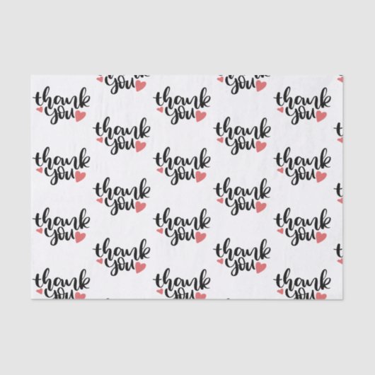 お客様に対して小規模企業の配送ギフトを感謝 薄葉紙 (正面)