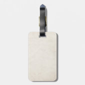 お客様に対し飛んでいるて豚の送料荷物タグを提供 ラゲッジタグ (裏面縦)