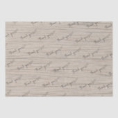 お客様に感謝するWoodのハート 薄葉紙 (正面)