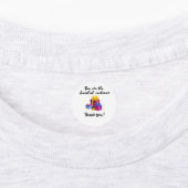 お客様に感謝のステッカー（複数） ラベル (貼付)