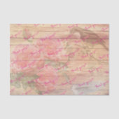 お客様に感謝のバラと鳥 薄葉紙 (正面)