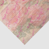 お客様に感謝のバラと鳥 薄葉紙 (詳細)