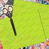 お客様に感謝のライムストライプ 薄葉紙