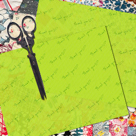 お客様に感謝のライムストライプ 薄葉紙