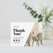 お客様に感謝のロイヤリティ割引ネイルサロン 案内ポストカード (スタンド正面)