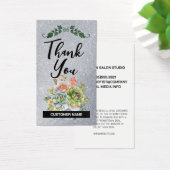 お客様に感謝 |花 |グリッター (デスク)