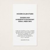 お客様に感謝 |花 |グリッター (裏面)