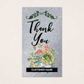 お客様に感謝 |花 |グリッター (正面)