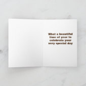 **お客様に「1月」の誕生日をお届けします**誕生日カード シーズンカード (内部)