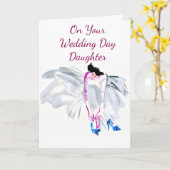 **お客様のお嬢様をお結婚願いします** カード (黄色い花)