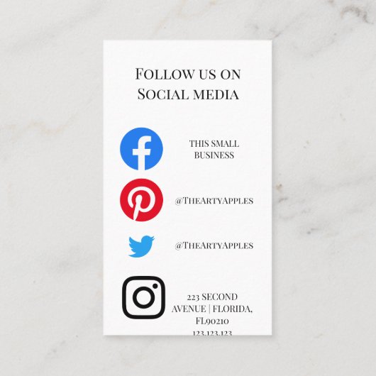 お客様のお客様のお客様に対して、お客様の感謝していご協力をお願いします 名刺 (裏面)