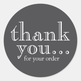 お客様のご注文に感謝 ラウンドシール