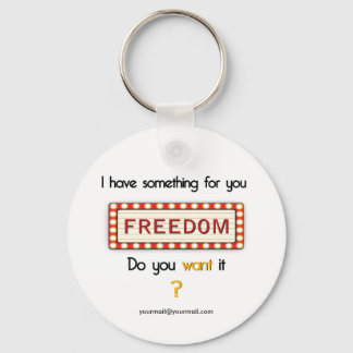 お客様のために何か – 表示 キーホルダー