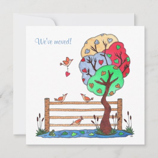 お客様のつるハートの場所 案内状 (正面)