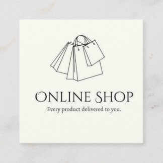 お客様のもとへお届けするすべての商品 BUSINESS CARD DESIG スクエア名刺