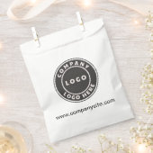 お客様のウェブサイトとカスタムロゴを追加 フェイバーバッグ (クリップ留めされた状態)