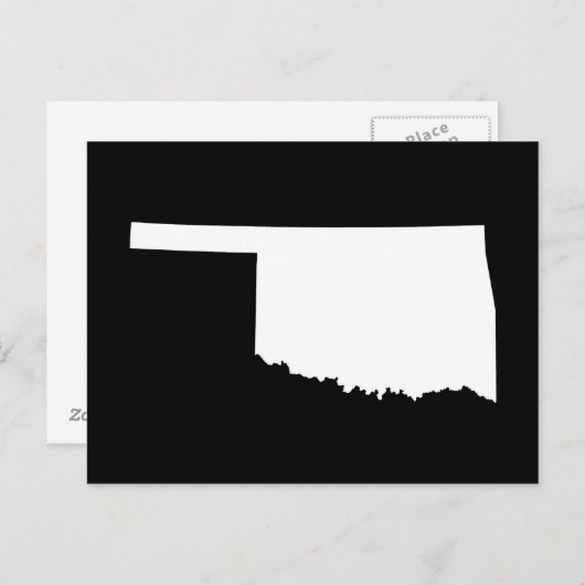 お客様のオクラホマ州の最新情報の作成 ポストカード (正面/裏面)