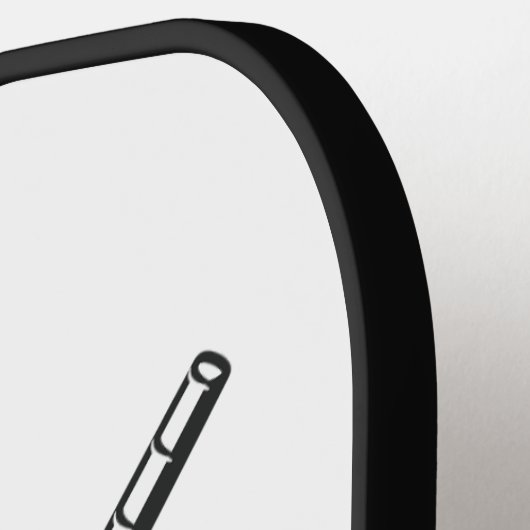 お客様のカスタムロゴブランドのロゴ ピックルボールラケット (左詳細)