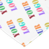 お客様のカスタムロゴ写真テーブルクロスのプロモーション テーブルクロス (アングル)