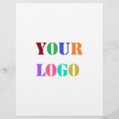 お客様のカスタムロゴ文字Business Promotion Flyers チラシ (裏面)