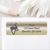 お客様のカスタム差出人住所ラベル ラベル (インサイチュ)