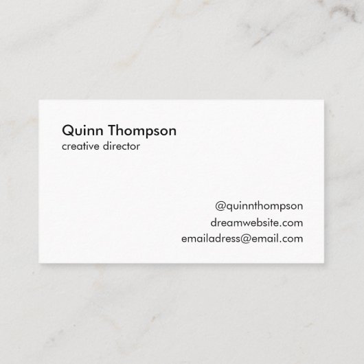 お客様のカスタム署名  名刺 (裏面)