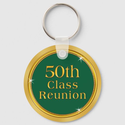 お客様のカラーと文字50thクラスの懇親会の好意 キーホルダー (裏面)