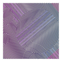 お客様のカラーはOp Art Waves