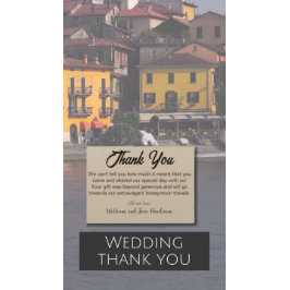 お客様のクラフト結婚サンキューカード(_S) サンキューカード