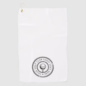 お客様のゴルフクラブロゴをカスタマイズ ゴルフタオル (正面)