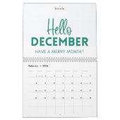 お客様のサポートとラブカレンダーに感謝 カレンダー (2月 2026)