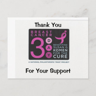 お客様のサポートに感謝カスタマイズ-  ポストカード