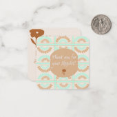 お客様のサポートに感謝: ノートカード (正面/裏面インサイチュ)